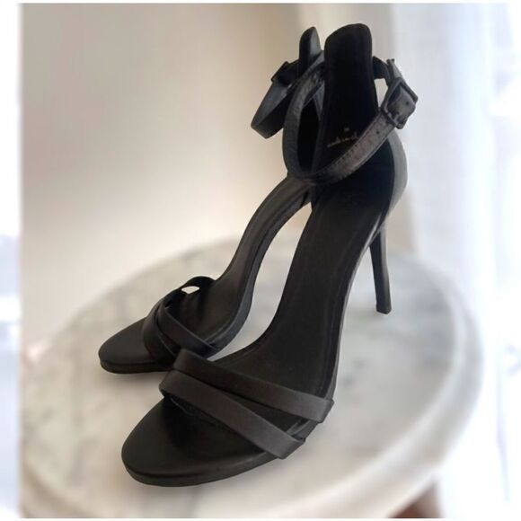 Anthropologie Joie Jena Nappa Leather Heel Sandal Size 39 US size 9 - Picture 5 of 14